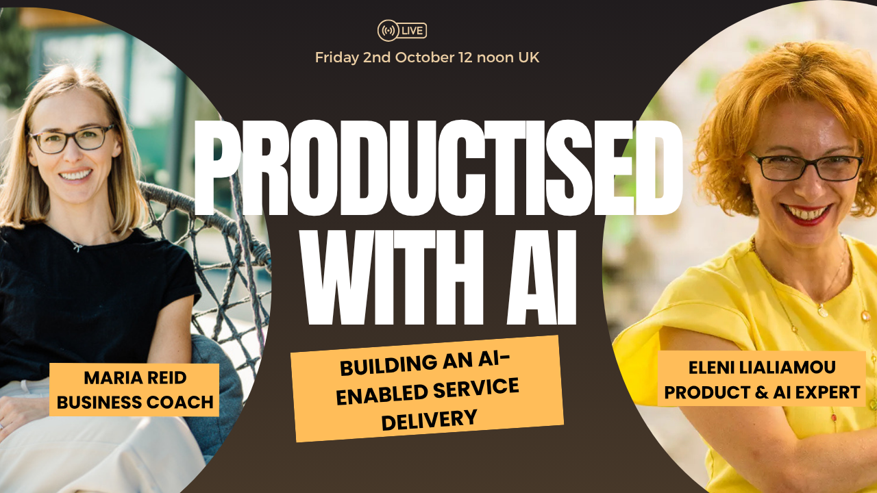 Productised with AI: Building an AI-Enabled Service